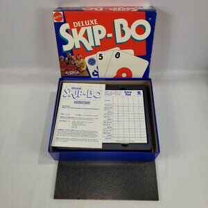 Skip-Bo Deluxe Vintage 1992 Card Game by Mattel